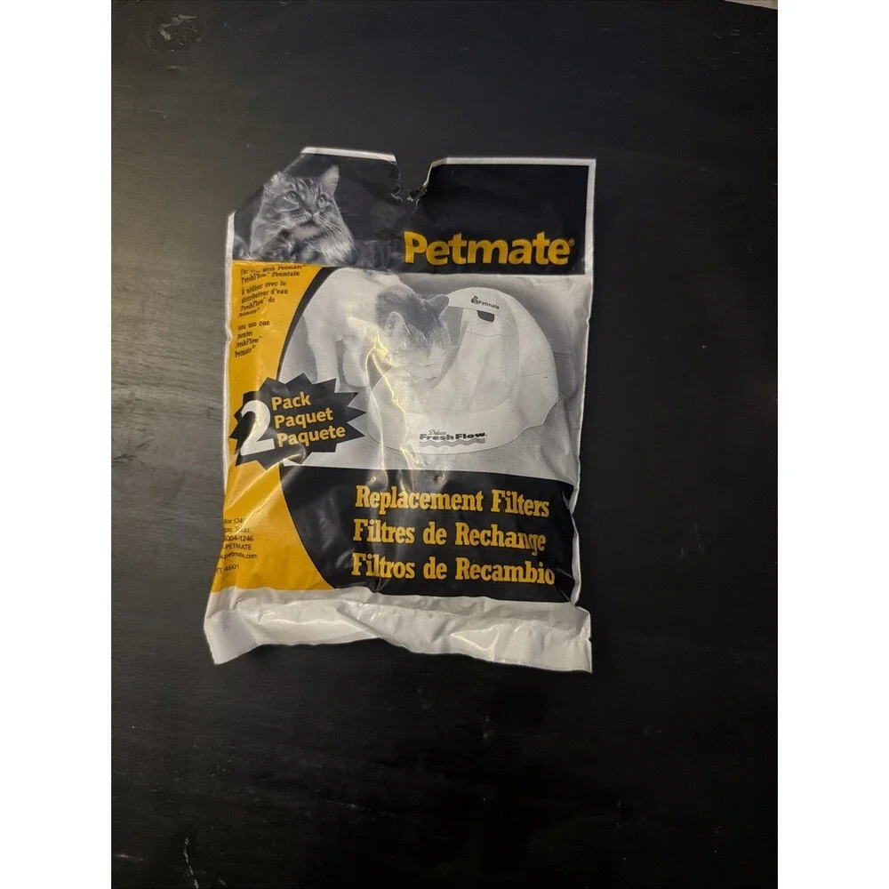 4 Petmate 2-Packs of FreshFlow Fountain Filters